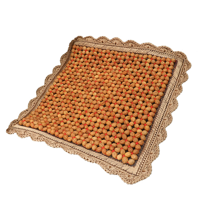 天然野生桃核汽车坐垫夏季透气