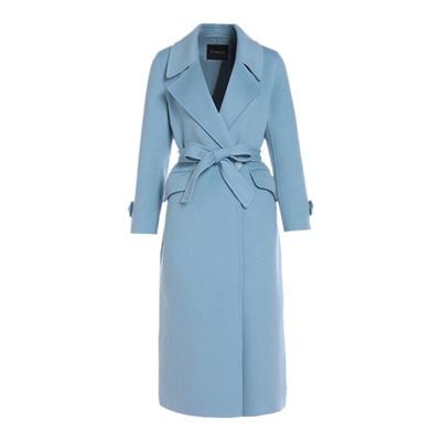 乔万尼绵羊毛中长款毛呢外套