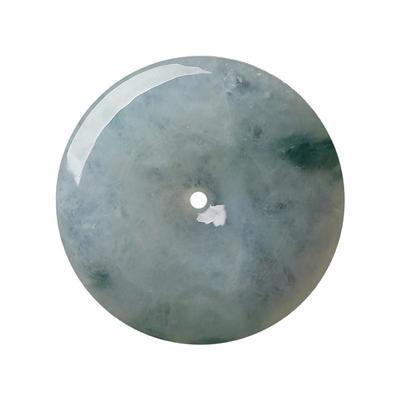 冰种翡翠平安扣吊坠饰品