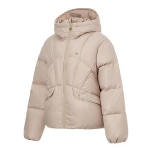 Lining/李宁正品女子火锅羽绒系列纯色保暖运动羽绒服AYMT110