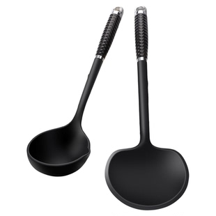 德国蘑菇铲抗菌硅胶锅铲耐高温炒菜的铲子不粘锅专用炒勺套装家用