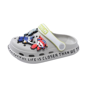 超级飞侠儿童洞洞鞋男童拖鞋夏季新款男孩防滑软底沙滩鞋宝宝小童