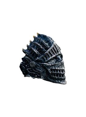 渡鸦暗黑哥特925银黑暗之魂戒指