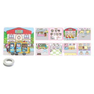 果冻贴安静书儿童玩具