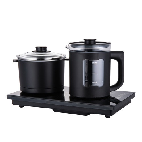 110V220V全自动上水电热水壶烧水电磁茶炉茶艺玻璃壶泡茶具消毒锅