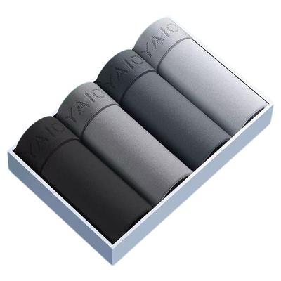 雅鹿男士纯棉透气四角短裤