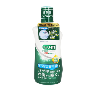 GUM牙龈活力液日本漱口水除口臭预防牙龈出血萎缩红肿松动护理