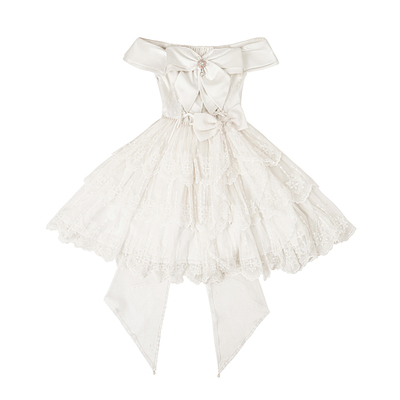 蜜桃白茶原创设计花嫁Lolita