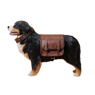 JXK 伯恩山 犬 1/6 可爱萌仿真宠物狗模型摆件手办周边