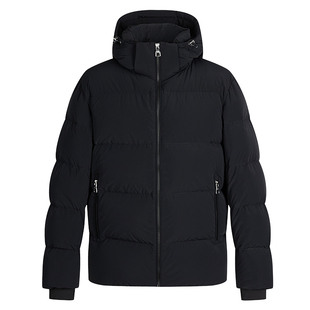 【鹅绒】Mangano曼加龙 纯色羽绒服冬季新品口袋保暖连帽外套男