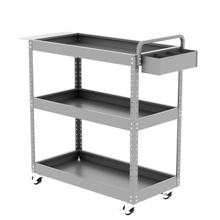 蝶意4S店三层汽修工具车推车维修工具车汽修零件车多功能工具架子