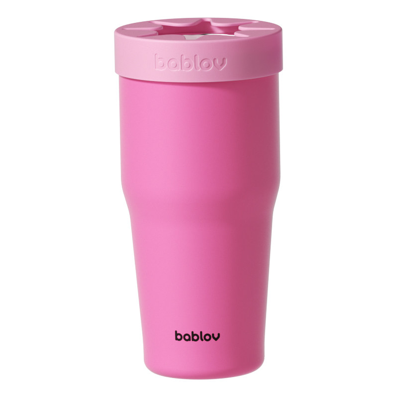 bablov大容量保温高颜值吸管水杯