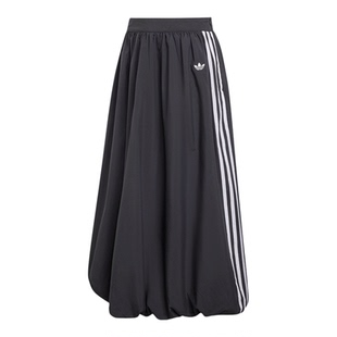 Adidas/阿迪达斯正品三叶草BALONGSKIRT女士经典休闲半身裙KC8088