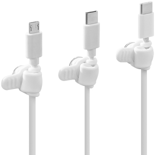 磁吸理线器数据线收纳桌面耳机线充电线理线绕线神器磁吸绑带扎带