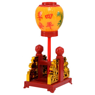 过年蜡烛赏月灯笼拜月娘赏月花篮莲花蜡烛防风家用潮汕拜阿娘厂家