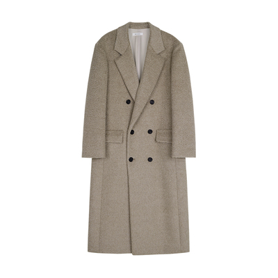 意大利水波纹ROW风西装大衣