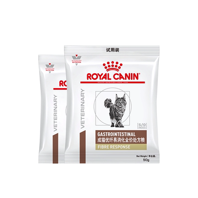 【天猫U先】皇家成猫优纤全价粮试吃装50G*2（限购1件）