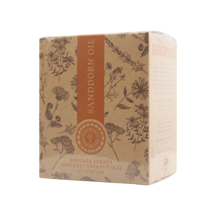 捷克Hildegard Medizin沙棘油胶囊60粒 修粘膜健康脾胃