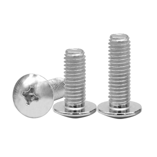 十字大扁头螺丝蘑菇头伞型机螺栓 镀锌M3M4M5M6M8十一字大头螺丝