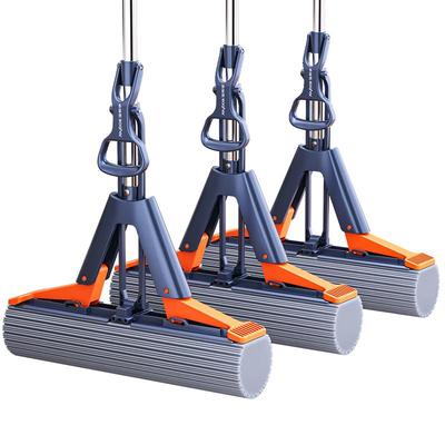 【全包裹挤水胶棉大拖把】