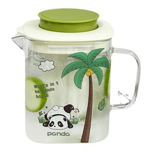 夏天高硼硅玻璃水壶办公室大容量凉水壶耐高温冷水壶家用泡茶壶萃