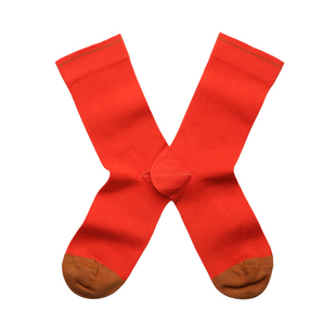 【2件9折】正品法国Bonne Maison中筒棉袜情侣纯色袜男女潮袜