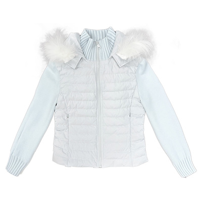 fragileheart易碎商店·初雪融遇 lu系短款毛领排骨羽绒服外套冬