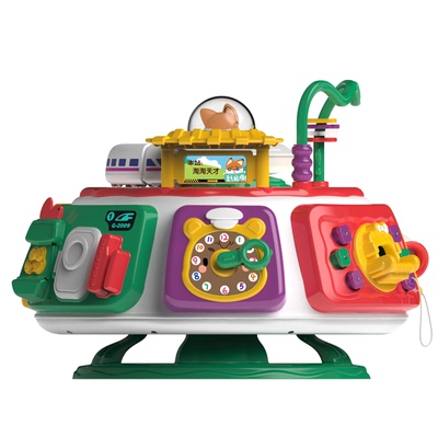 淘淘天才早教百宝箱六面体玩具