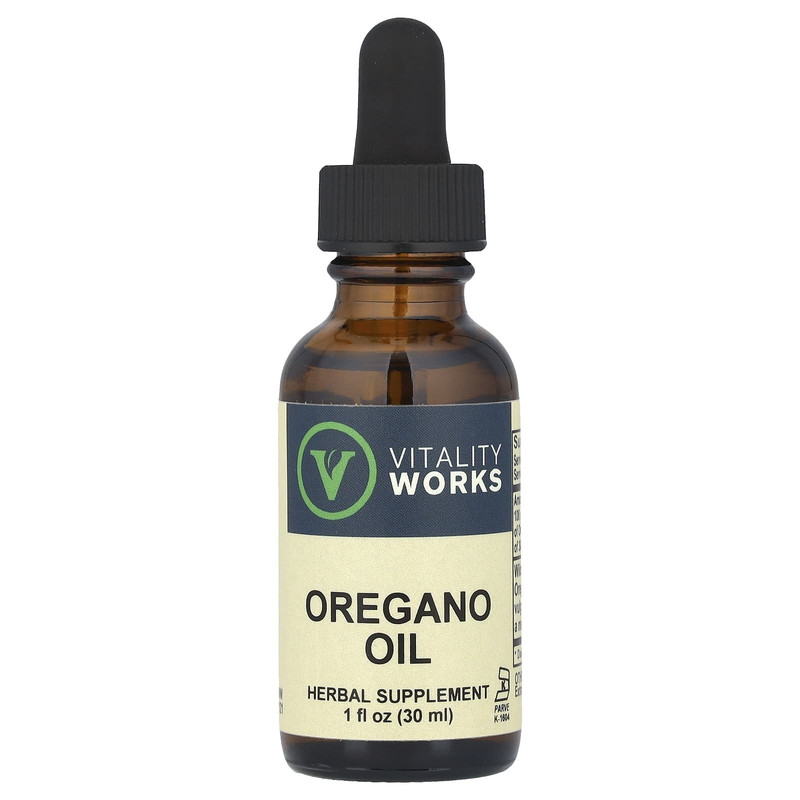 VitalityWorks牛至油植物菌群肠道呼吸健康高含量免疫支持防御