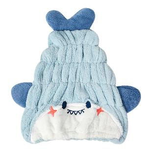 洁丽雅儿童可爱干发帽速干吸水亲子成人家用洗澡加厚柔软包头毛巾