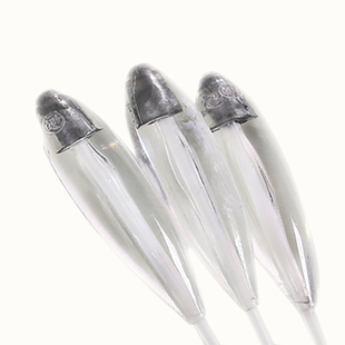 新款路亚二代加铅缓沉助投器 远投助抛防缠绕 白鱼翘嘴鱼挂饵神器