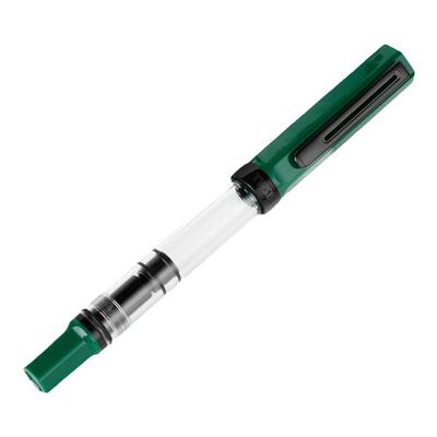 twsbi三文堂ECO钢笔墨绿黑钛版男士商务高端精致礼物书写办公用活塞吸墨式书法笔送礼刻字定制精品钢笔