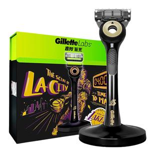 吉列极光剃须刀男士NBA联名款锋速5层刀片手动刮胡刀五层刮胡须刀