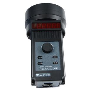 进口台湾路昌DT-2249A白光闪频仪高亮度数字非接触频闪仪转速计