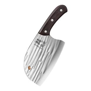 龙泉小菜刀家用锻打斩切两用刀厨房切菜刀切片砍骨头刀具超快锋利