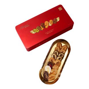 香港曲奇四重奏铂金杂锦蝴蝶酥礼盒进口伴手礼下午茶零食节日送礼