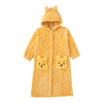 逗字兔儿童睡袍加厚保暖加长款