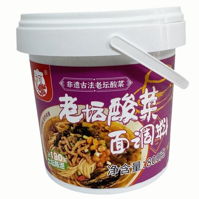 七可老坛酸菜面调料800g