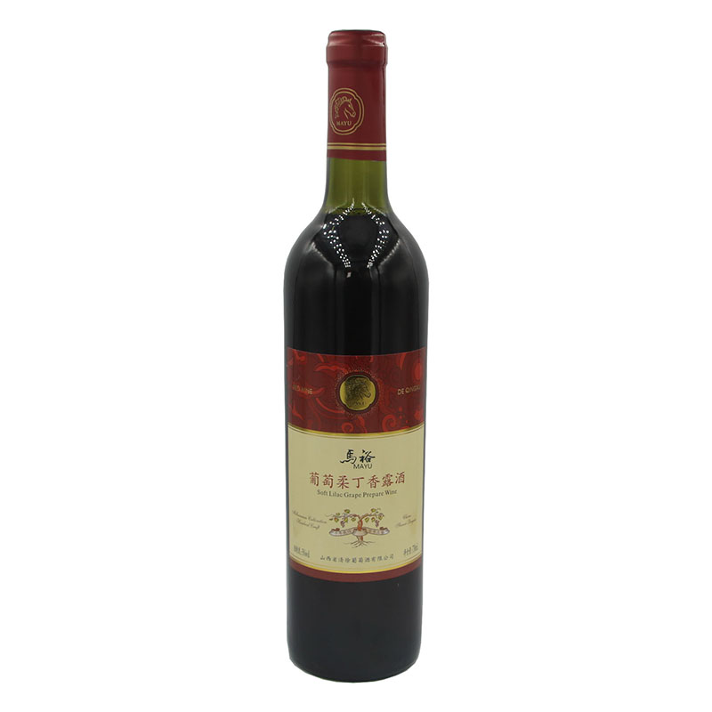 山西清徐葡萄酒馬裕柔丁香葡萄露酒 730ml X2瓶 露酒