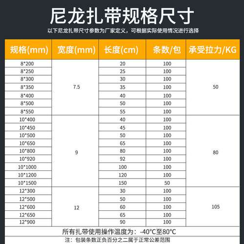 自锁式加宽尼龙扎带12*300工业级加强型塑料扎带30厘米绑扎带批发