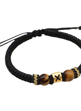 diy名字青丝结发手绳七夕自编情侣手链头发编织材料包男女友礼物