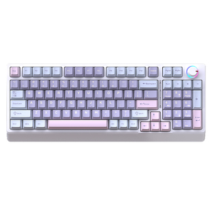 黑吉蛇H98机械键盘三模式2.4G蓝牙无/有线混光热插拔家用商务外设
