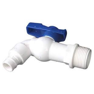 4分6分PVC普通胶洗衣机全塑料水龙头家用 加厚工业工程专用开关阀