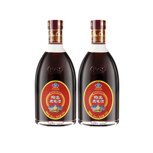 椰岛鹿龟酒经典款33度500ml*2瓶抗疲劳养生酒送长辈年货节日礼盒