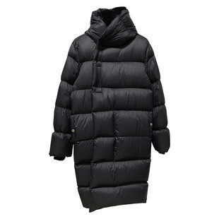暗黑羽绒服秋冬RO男女同款加厚羽绒保暖御寒连帽子大面包衣服外套