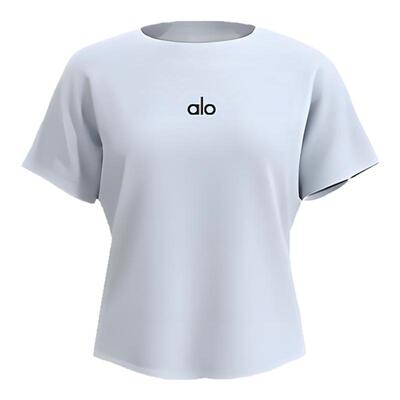 aloactive瑜伽服女宽松运动T恤