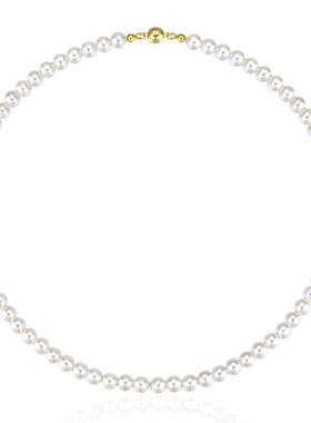 爆款2mm极细珍珠项链女2025新款施家珍珠小米粒锁骨链百搭饰品女