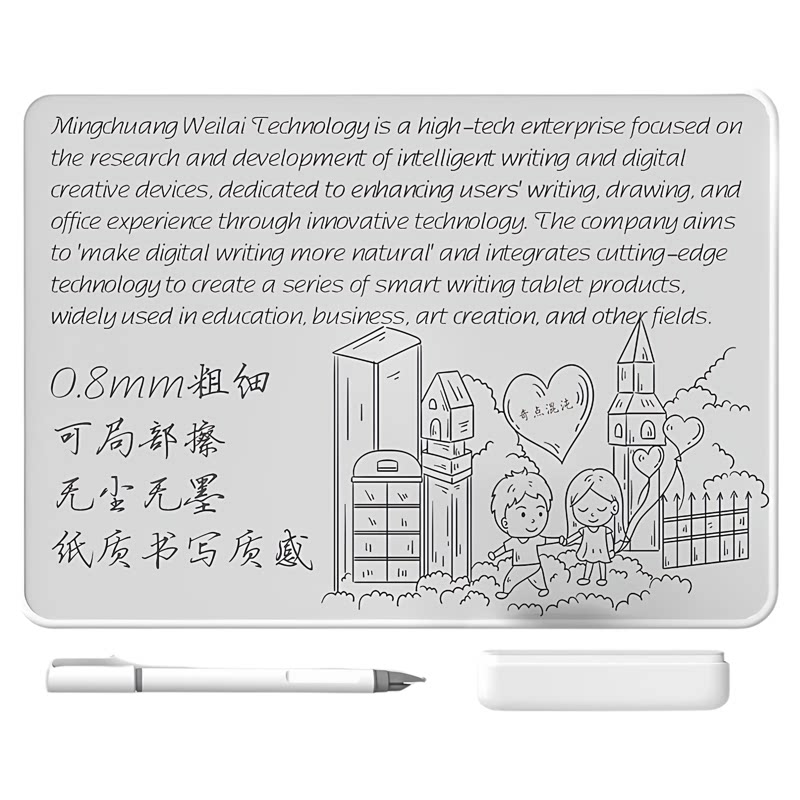 可局部擦除磁性白板画板草稿板