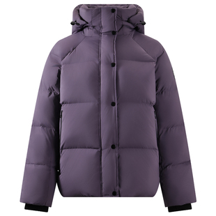 【显白王者】库恩玛维冬季流行羽绒服女2025新款95白鸭绒紫色外套