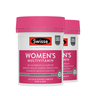 澳洲swisse斯维诗女士复合维生素女性钾镁营养素叶酸女维免疫力